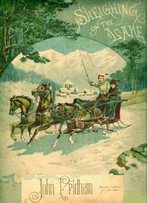 Product picture Sleighing on the Lake - Descriptive Canadian Sleighride